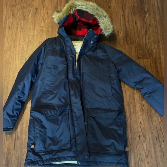 (Copy) Woolrich x Abercrombie Patrol 650 Fill Down Parka (Navy Blue)